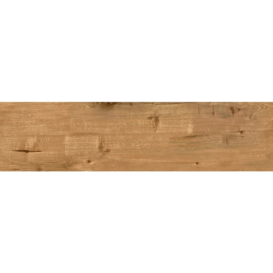 Керамогранит Meissen Keramik Classic Oak рельеф ректификат матовый коричневый 16845 89,8х21,8 см