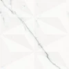 Плитка настенная Dogma Elegante Statuario Triangolo Shine Rettificato глянцевая белая NEO93103D 90x30 см