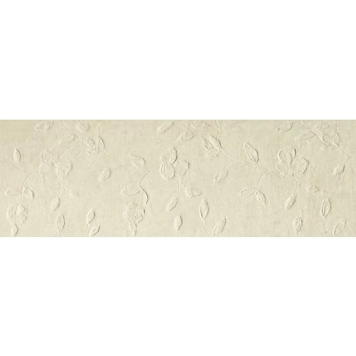 Глазурованная керамическая плитка Fap Ceramiche Lumina Stone Flower Beige fOIR 30,5x91,5