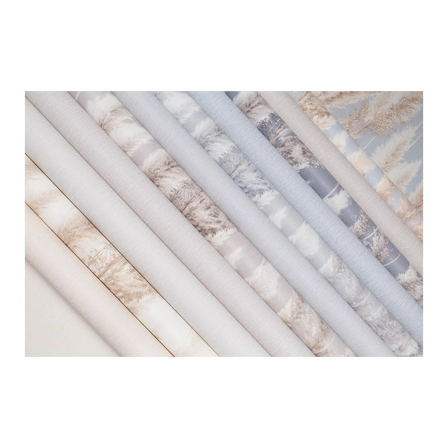 Обои флизелиновые VOG Collection П Cortaderia голубые VV72086-62 1,06х10,05 м
