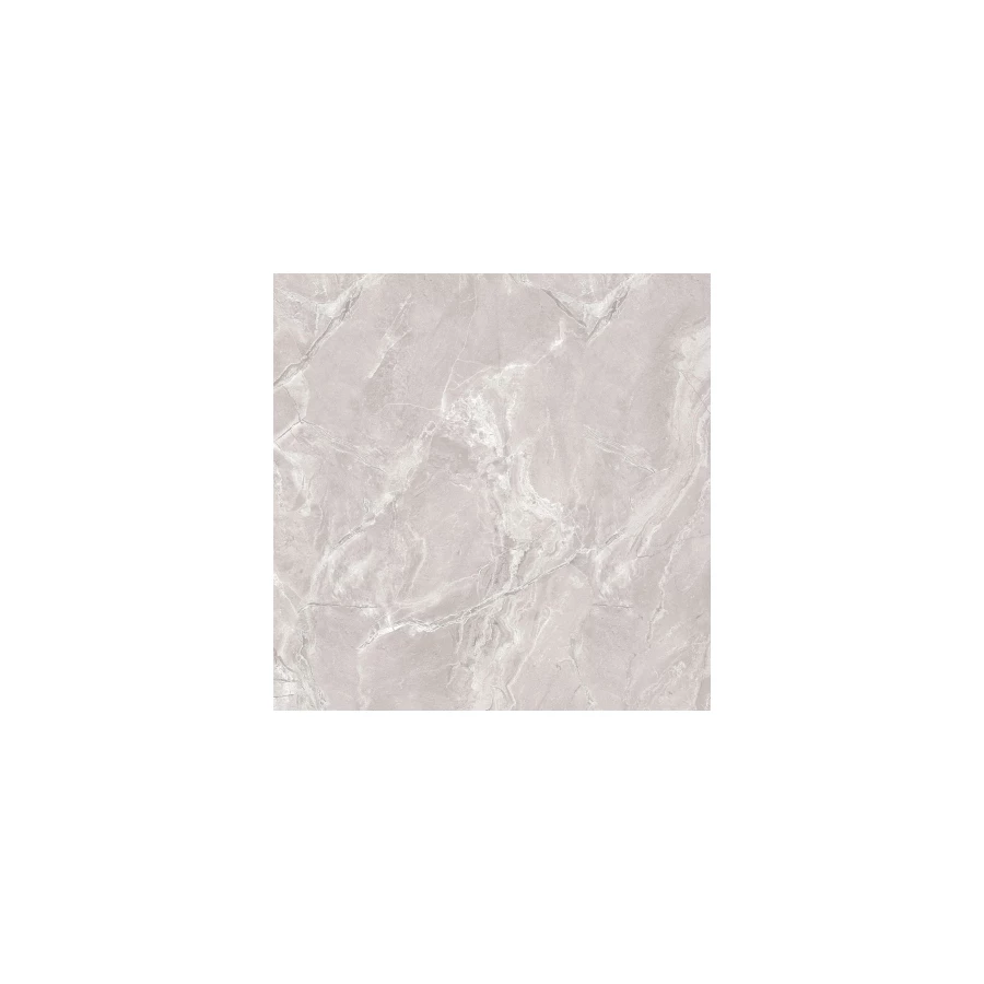 Керамогранит Belleza Cosmos Silver Glossy глянцевый серый 60х60 см