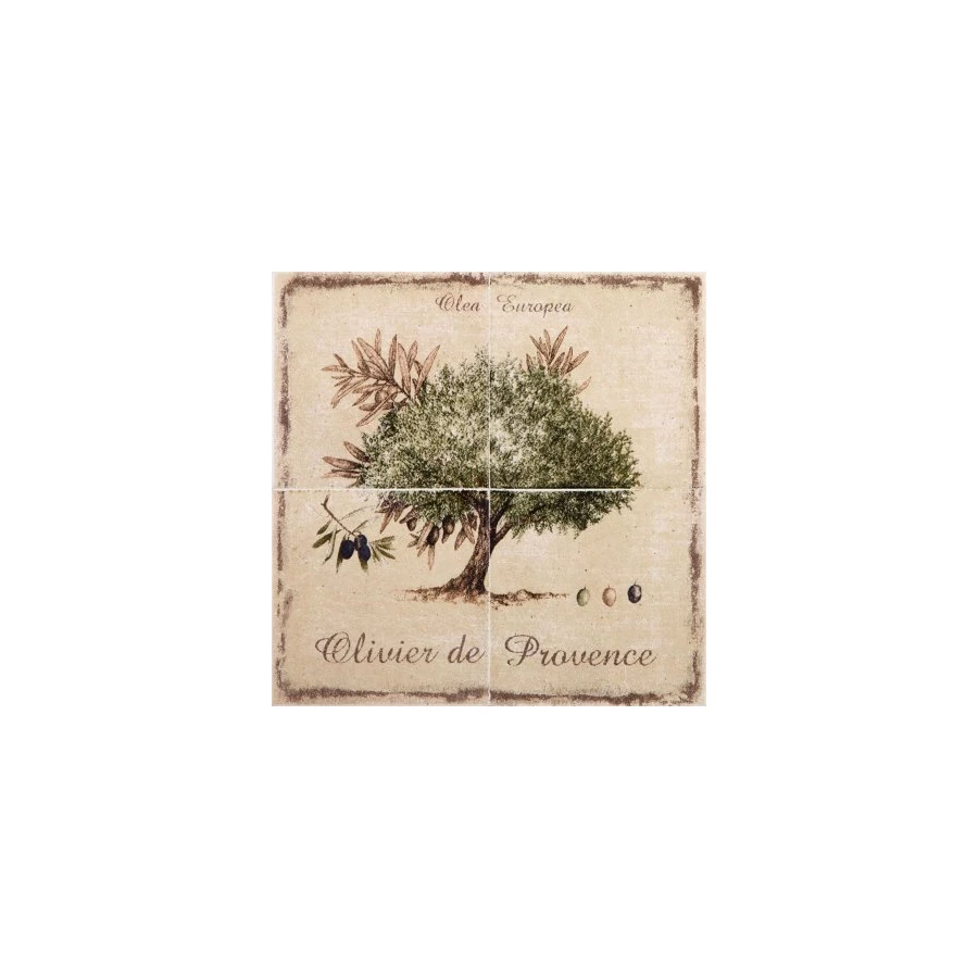 Панно Kerama Marazzi Прованс оливковое дерево 19,6х19,6