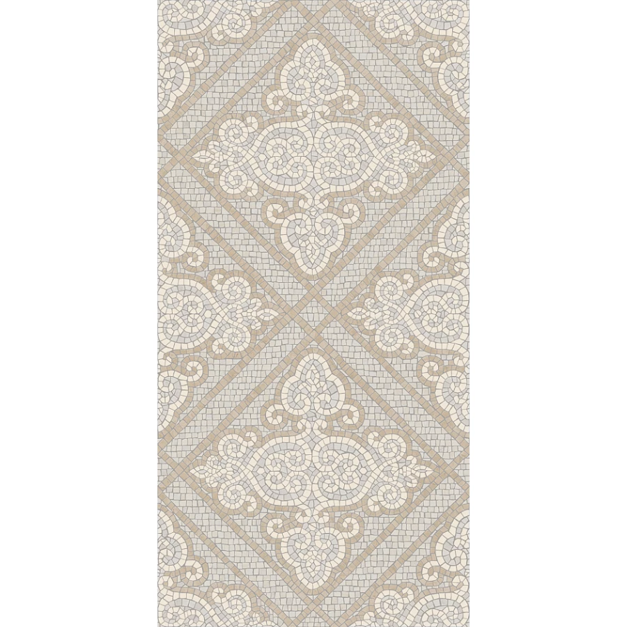 Декор Kerama Marazzi Карму матовый обрезной бежево-серый 30х60 см