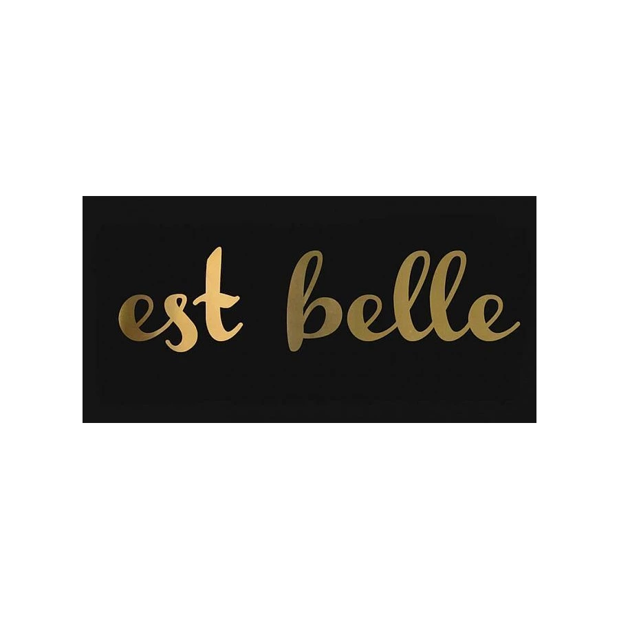 Декор Kerama Marazzi Этуаль Est belle черный 7,4х15 см