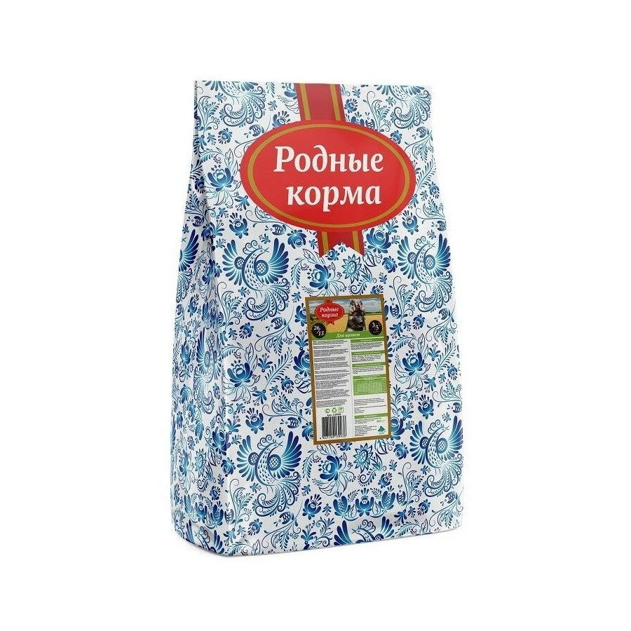 Сухой корм для щенков Родные корма 26/13 3/5 пуда 1129938 10 кг