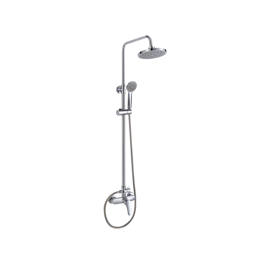 Смеситель для душа с верхней лейкой Milardo Simp SIMSB1FM89 хром