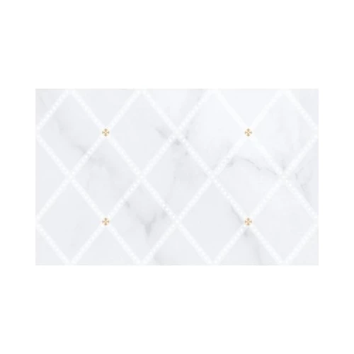 Декор Шахтинская плитка Милана светло-серый 02 25х40