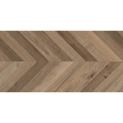 Керамогранит Laparet Wood Lux Walnut Chevron M матовый карвинг коричневый 120х60 см