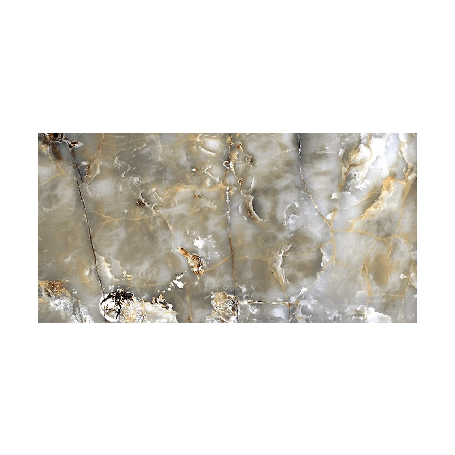 Керамогранит Infinity Ceramic Gelata Oro Marrone High Glossy 60x120х60 см