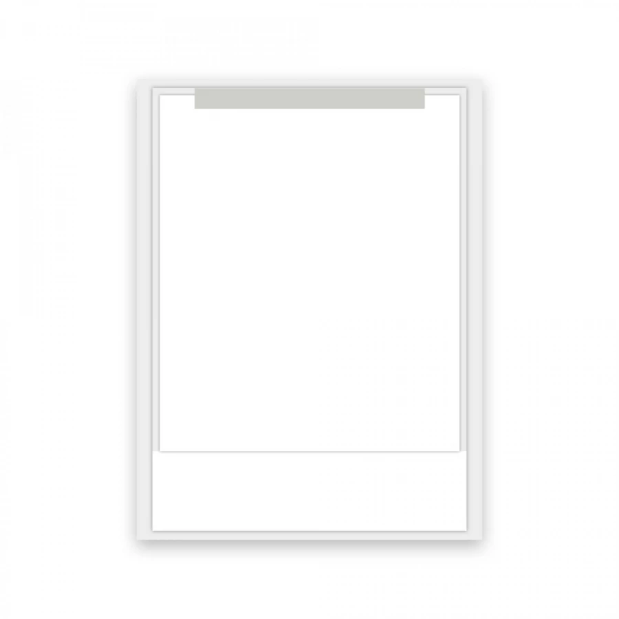 Зеркало Azario Gela в алюминиевом корпусе подсветка сенсорный выключатель с функцией диммера AZ-Z-070CS 60х80 см