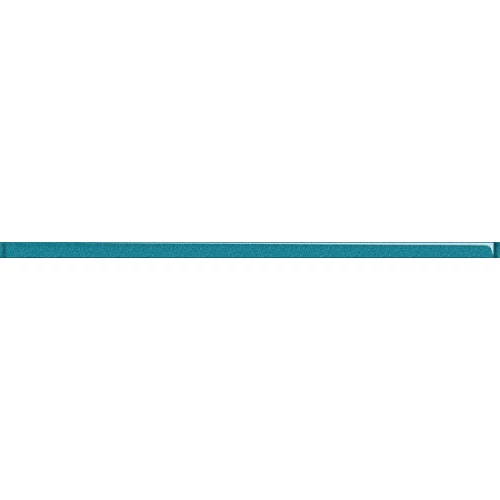 Бордюр Cersanit Universal Glass UG1L042 голубой 2х60