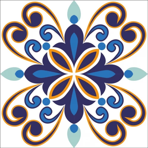 Декор Onda Капри Arabieska-6 20х20 см