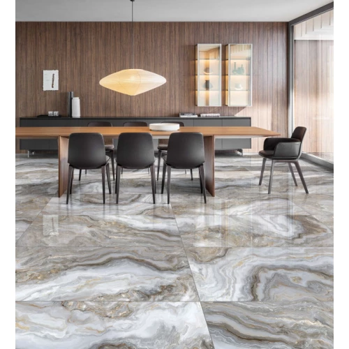 Керамогранит Neodom Ambassador Arabesque Grey Polished N20352 120x60 см