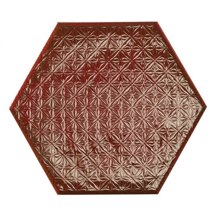 Керамогранит Prissmacer Rain Bordeaux Mist dec 22,8х19,8 см