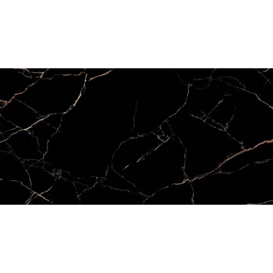 Керамогранит Infinity Ceramic Perugia Nero High Glossy 120х60 см