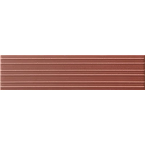 Плитка настенная Equipe Лумина Ривиа Роан Роуге Матт / Lumina Rivia Roan Rouge Matt матовая красная 32377 24,6х6 см