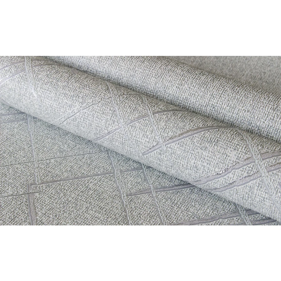 Обои виниловые Аспект Чарли белые 10122-17 0,53х10,05 м