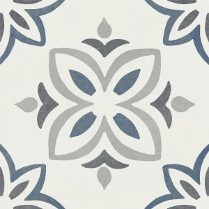 Керамогранит Harmony Peronda Provenza Blue Bloom матовый многоцветный 3386037791 22,3х22,3 см