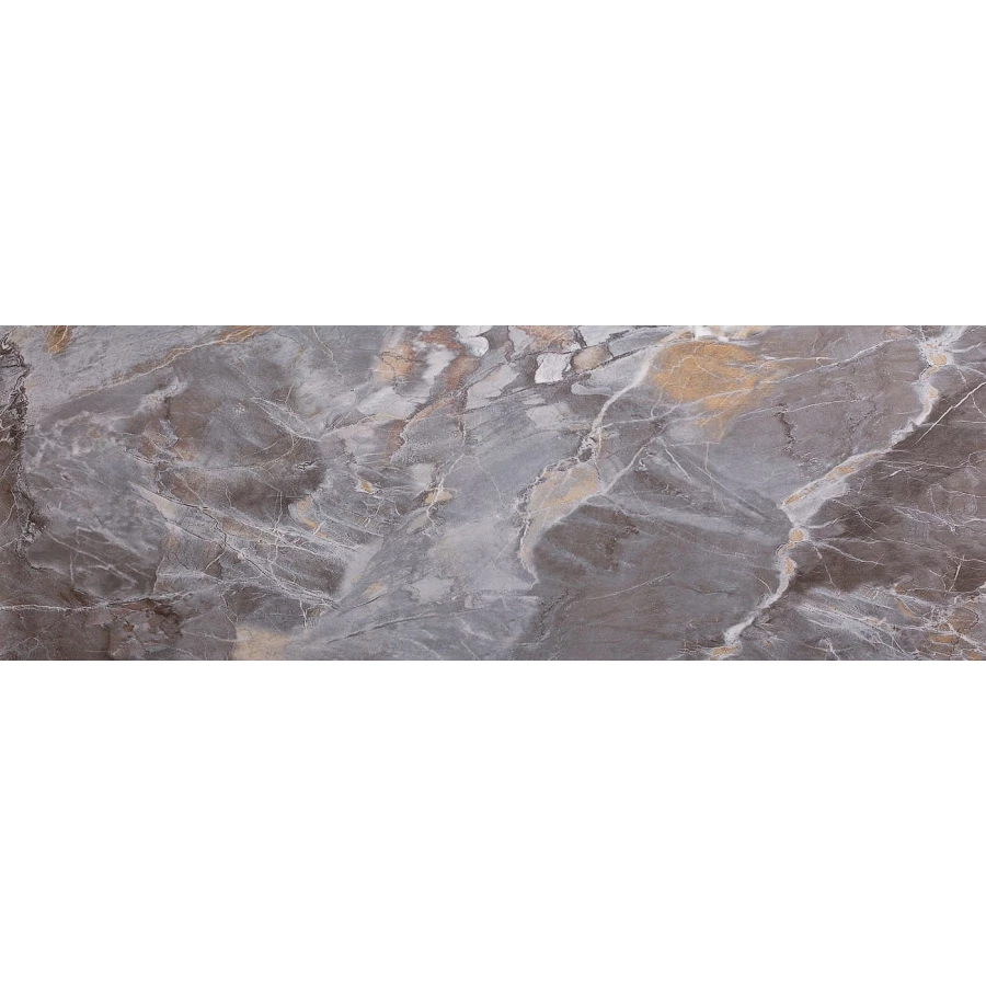 Плитка настенная Sina Tile Pico Dark 3261 глянцевая серая 90х30 см