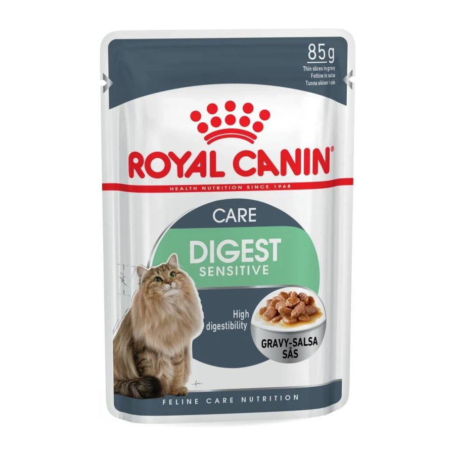 Корм для кошек с чувствительным пищеварением Royal Canin digest sensitive пауч соус влажный 85 г