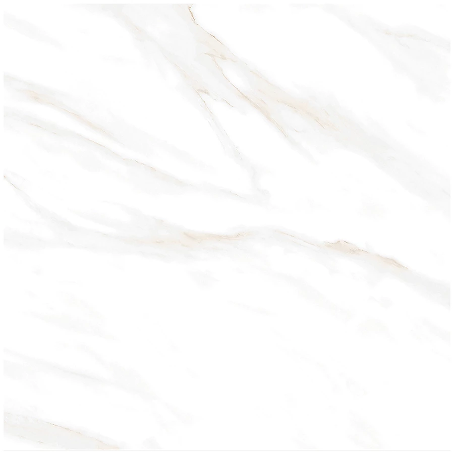 Керамогранит Ceradim Calacatta Clarity Gold Полированный белый 60х60 см