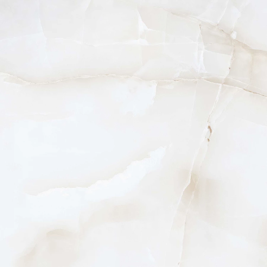 Керамогранит Belleza Majestic Onyx Glossy глянцевый белый 60х60 см