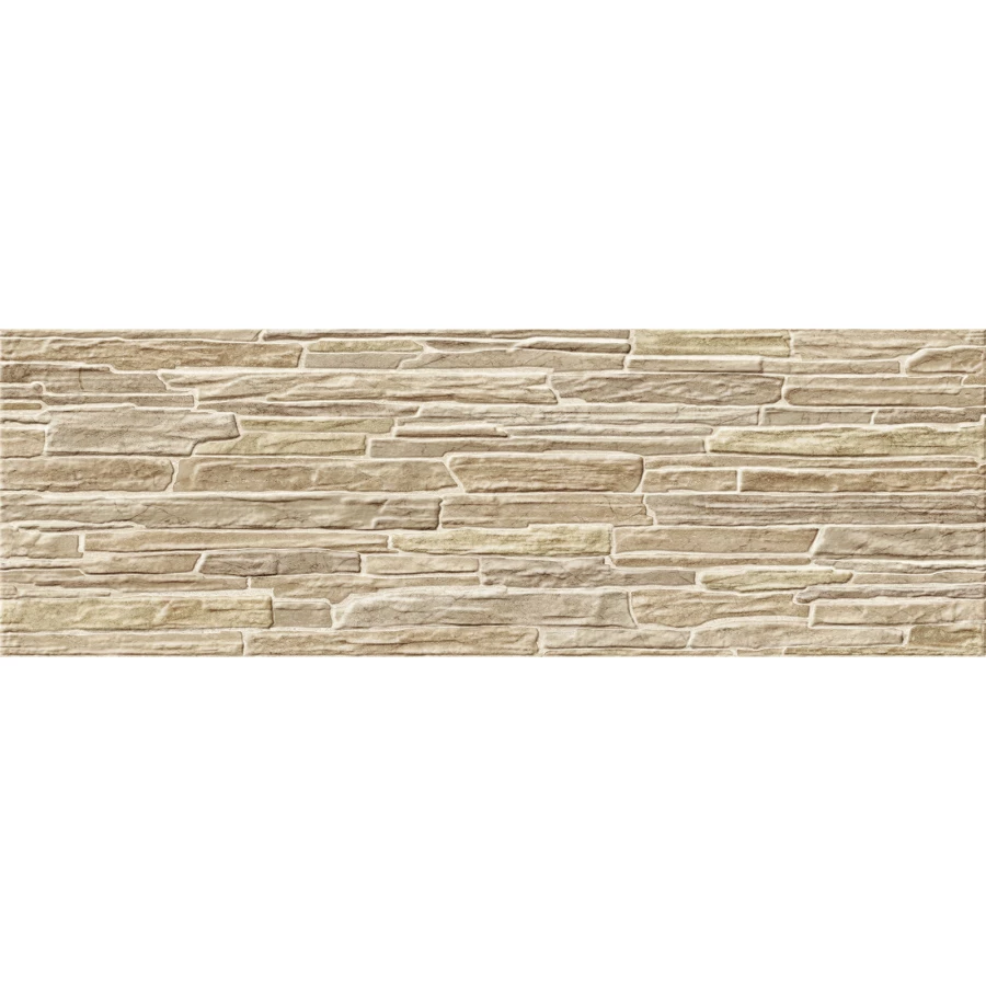 Плитка облицовочная рельефная ALMA Ceramica Rocko TWA11ROK414 60х20 см