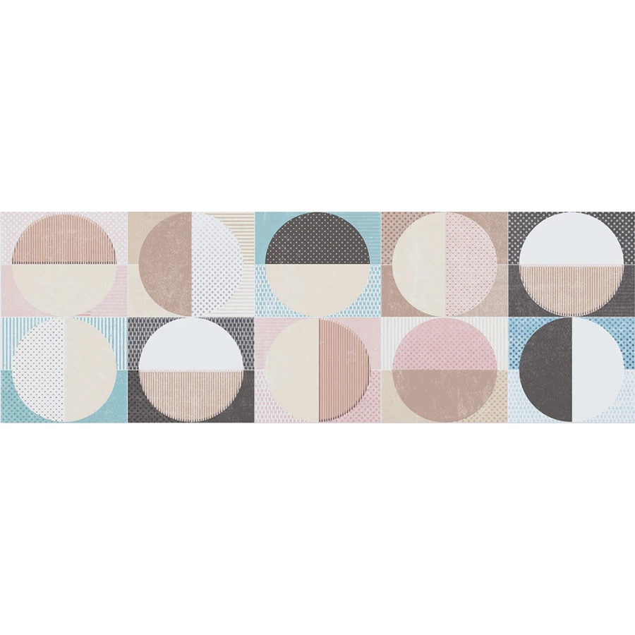 Декор Cifre Dec circles cold brillo 25*75