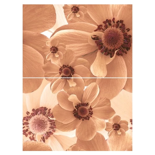 Панно Дельта Керамика Pastel P2-3D124 30х40 (из 2-х пл.)