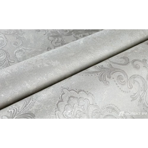 Обои флизелиновые Аспект Эмилия Серый 70556-14 1,06х10,05 м