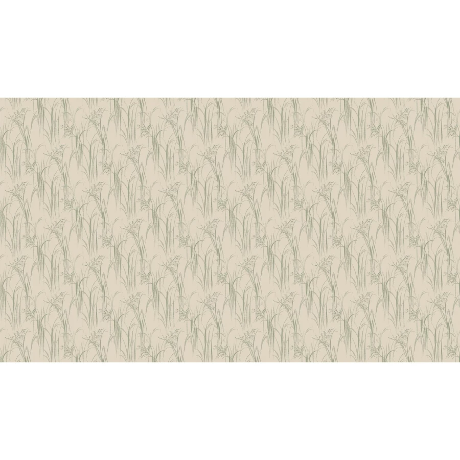 Обои флизелин Hygge Roll Dacha Зеленый Бежевый Hg18 005 10,05x1,00 м