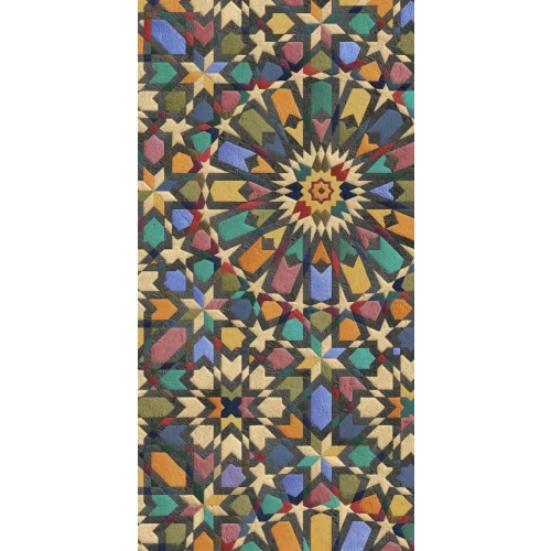 Керамогранит Kerama Marazzi Ковры Зеллидж обрезной матовый многоцветный KMD3STA079GR 119,5x238,5 см