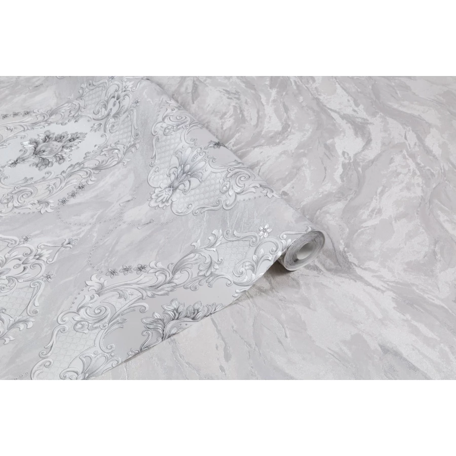 Обои флизелиновые Palitra Life Linara Палитра серые PL72330-44 1,06х10,05 м