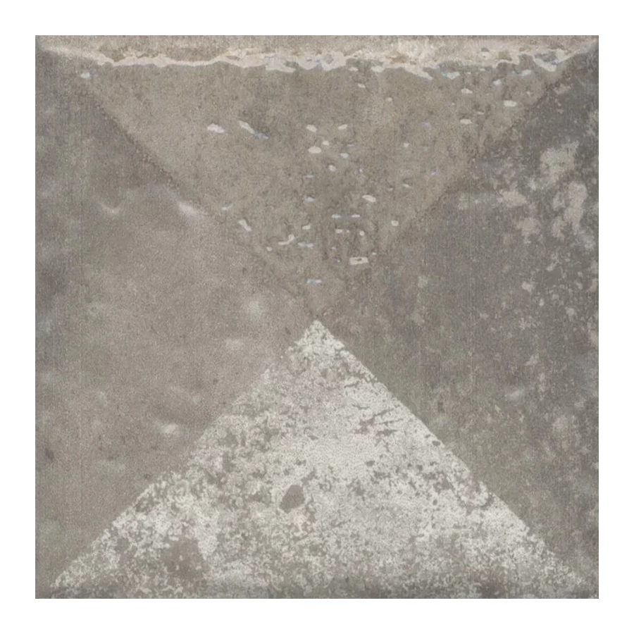 Плитка настенная Kerama Marazzi Спартель 4 Декор матовый серый KMD3STA041GN 9,8x9,8 см