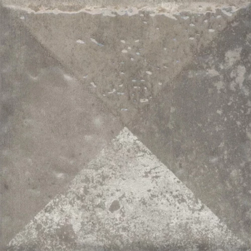 Плитка настенная Kerama Marazzi Спартель 4 Декор матовый серый KMD3STA041GN 9,8x9,8 см