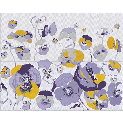 Панно Azori Gloss Decor Fiona 2 шт 50,5*40,2