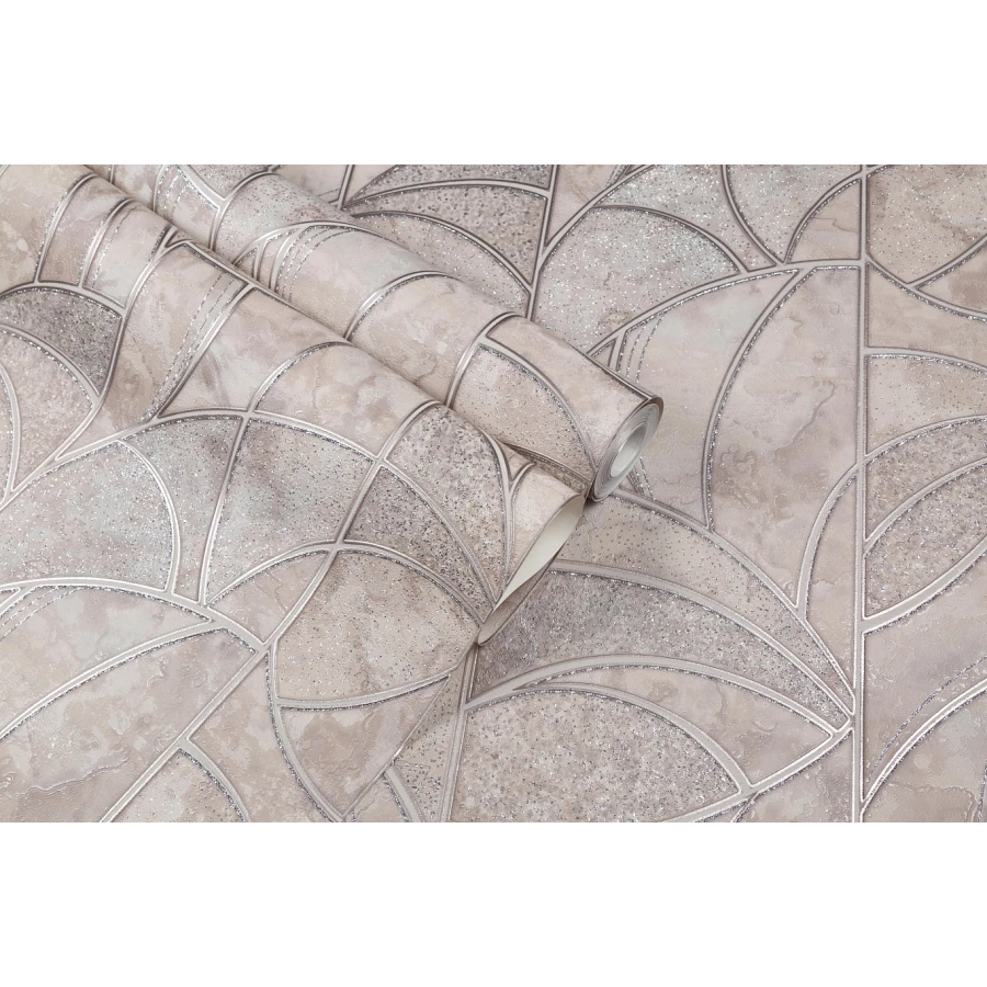 Обои флизелиновые Palitra Life Палитра Glamping коричневые PL71979-28 1.06х10.05 м