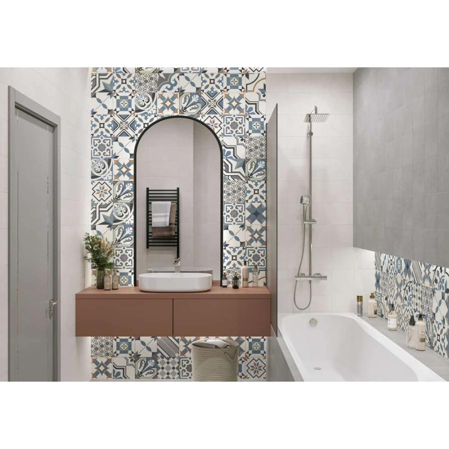 Керамогранит New Trend Design Art Grey матовый серый GP2020DNA15 20х20 см