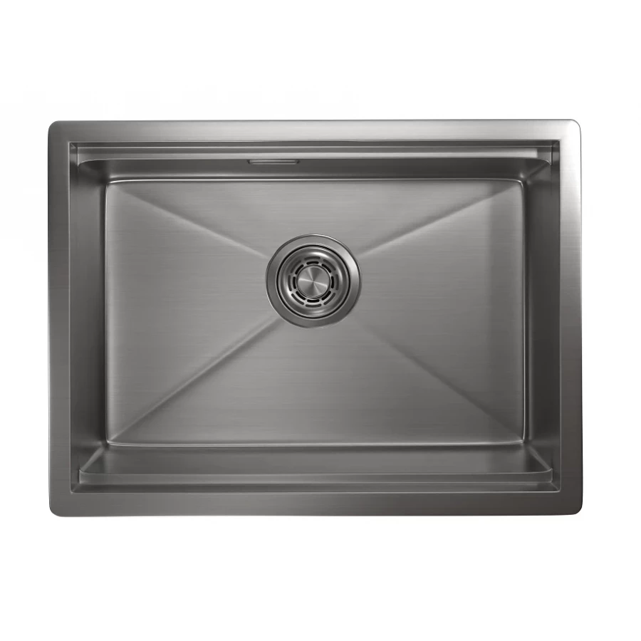 Кухонная мойка Granula 6045U сталь сатин 60x44.5 см