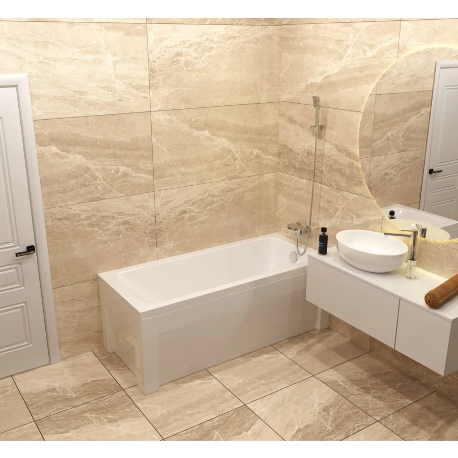 Акриловая ванна Timo Ritta RITTA1775 170x75x63 см