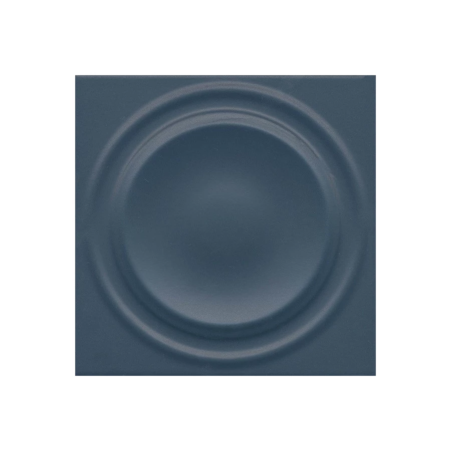 Декор Kerama Marazzi Аква Альта 2 структура матовый синий OBE004 20x20 см