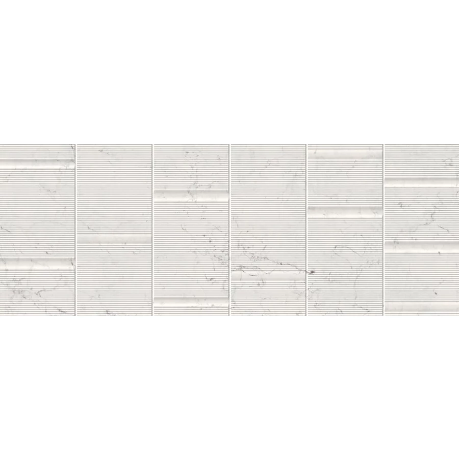Плитка настенная Porcelanosa Нолита Нйс Фонтана Брооклйн / Nolita Nyc Fontana Brooklyn матовая белая 100330275 120х45 см