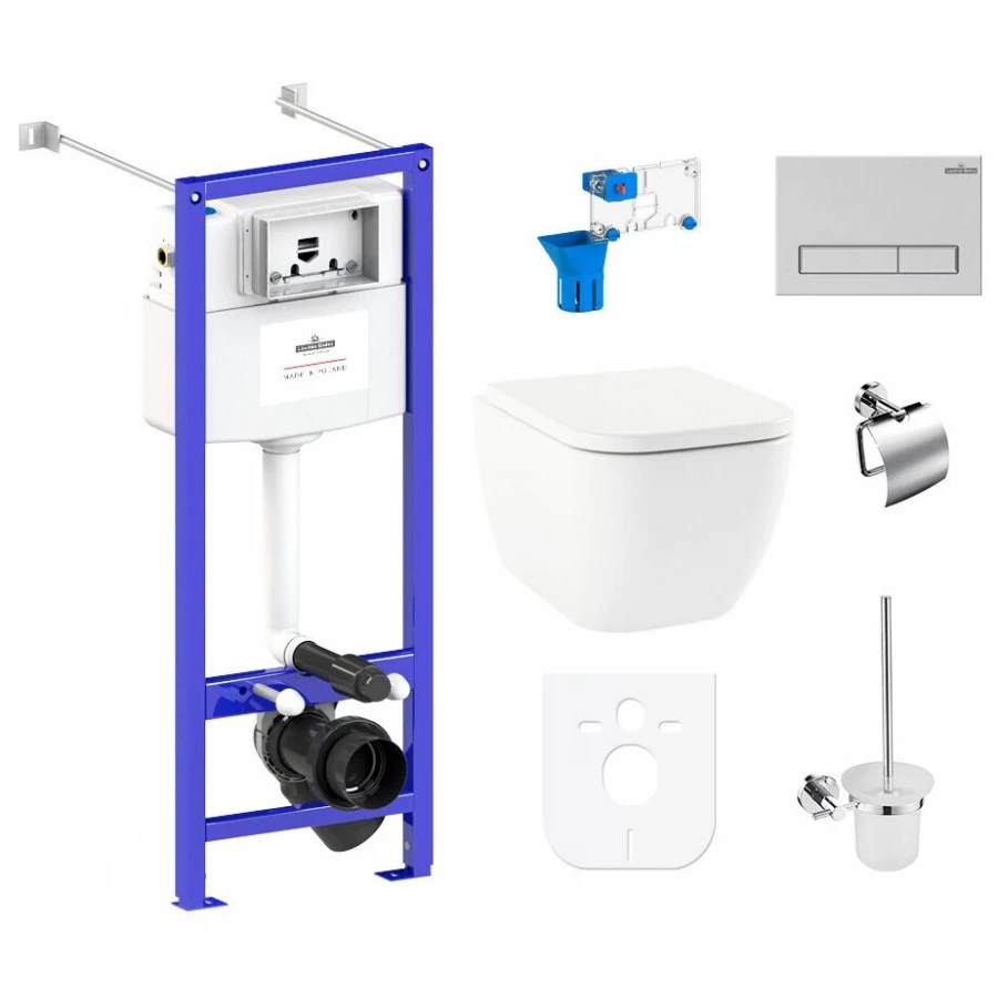 Унитаз Lavinia Boho Relfix One Compacto 97020123 (комплект 9 в 1)