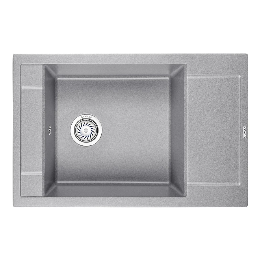 Кухонная мойка Granula 7806, БАЗАЛЬТ 78х50 см
