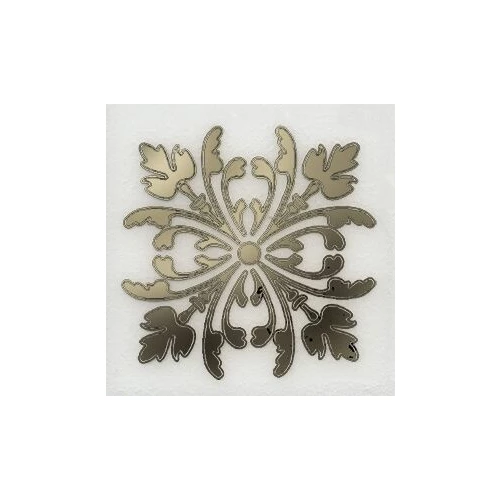 Вставка Kerama Marazzi Клемансо белый 4,9х4,9 см