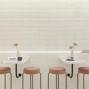 Плитка настенная DNA Match Chalk Gloss 130851 глянцевая бежевая 25х6,25 см