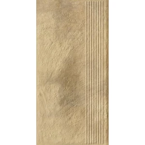 Ступень Ceramika Paradyz Eremite Beige Stopnica Prosta Struktura Mat 60х30 см