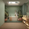 Плитка настенная Fap Ceramiche True Color Groove Jade RT матовая зеленая fTDZ 120x50 см