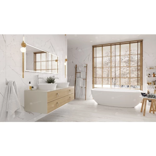 Плитка кварцвиниловая Alpine Floor Ultra ECO Дуб Арктик ЕСО 5-1 34 класс 2 мм 4.49 кв.м 121.9х18.4 см