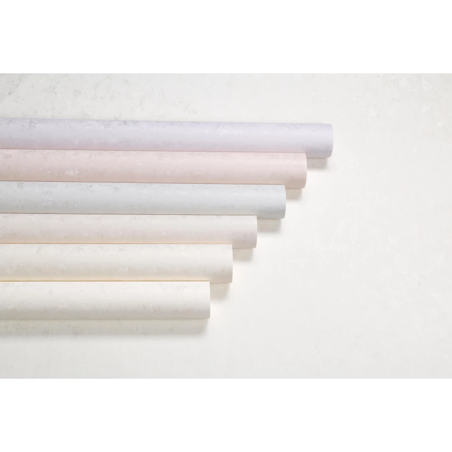 Обои флизелиновые Palitra Home HomeColor Pions белые HC71996-11 1,06х10,05 м